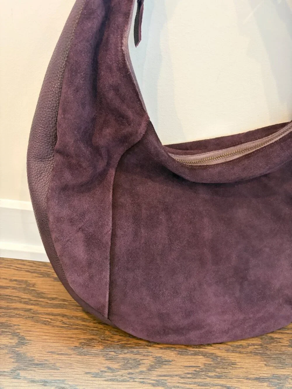 Sample Suede Hobo Bag from Free People - NWOT